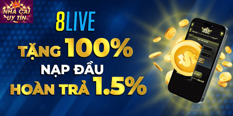 8LIVE - Trải nghiệm cược trực tiếp siêu hấp dẫn
