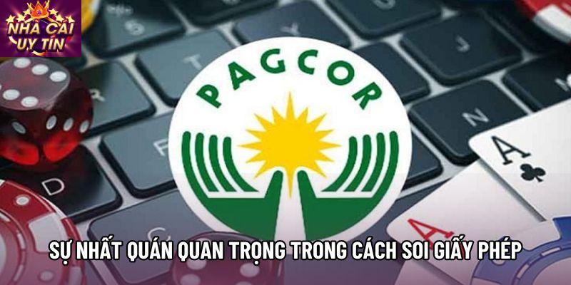 Sự nhất quán rất quan trọng để đánh giá cách soi giấy phép nhà cái Sự nhất quán rất quan trọng để đánh giá cách soi giấy phép nhà cái