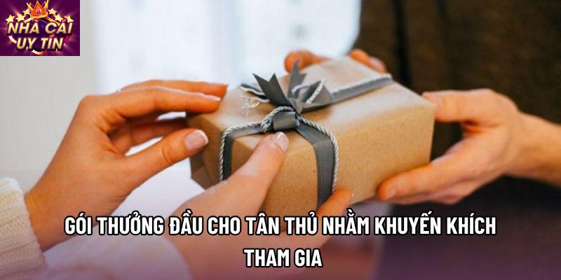 Gói thưởng đầu cho tân thủ nhằm khuyến khích tham gia Gói thưởng đầu cho tân thủ nhằm khuyến khích tham gia